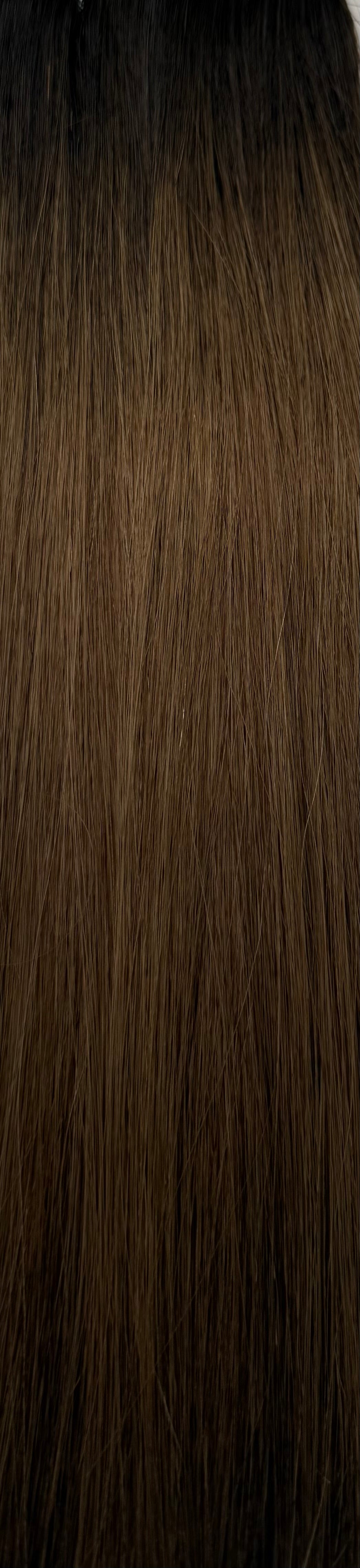 Platinum infinyhair Genius Tresse 35cm - 50g - 80cm breit - 47 Farben