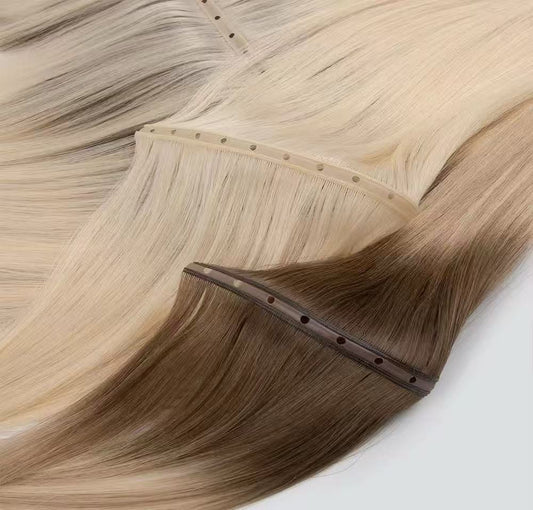 infinyhair Platinum Premium Butterfly Tresse 45cm - 100g - 80cm breit
