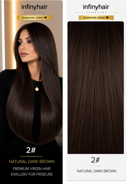 Diamond Genius Tresse / Weft - 55cm - 70g - Volumentressen