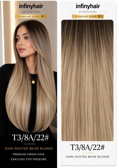 Diamond Genius Tresse / Weft - 55cm - 70g - Volumentressen