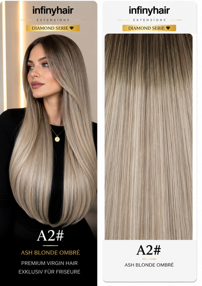 Diamond Genius Tresse / Weft - 55cm - 70g - Volumentressen