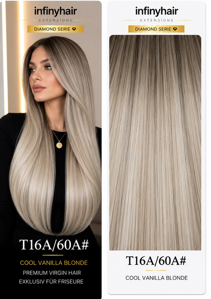 Diamond Genius Tresse / Weft - 55cm - 70g - Volumentressen
