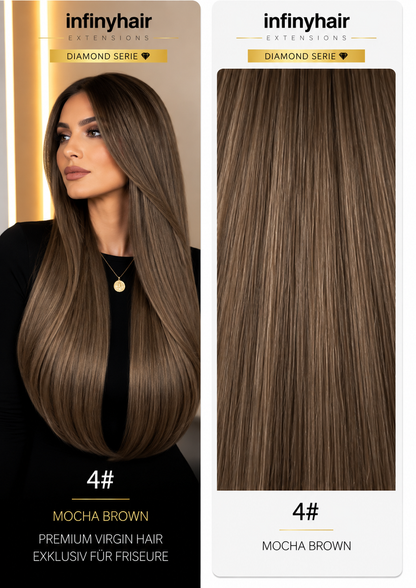Diamond Genius Tresse / Weft - 55cm - 70g - Volumentressen