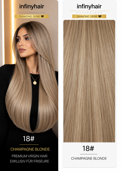 Diamond Genius Tresse / Weft - 55cm - 70g - Volumentressen