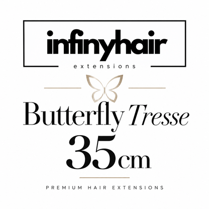 Diamond Butterfly Tresse / Weft - 35cm - 50g - Volumentressen