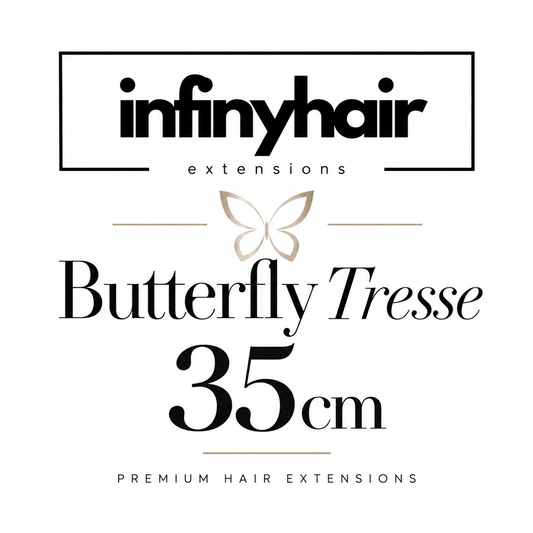 Diamond Butterfly Tresse / Weft - 35cm - 50g - Volumentressen