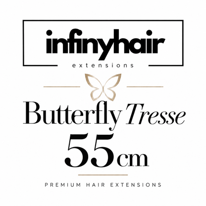 Diamond Butterfly Tresse / Weft - 55cm - 50g - Volumentressen