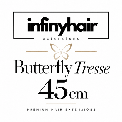 Diamond Butterfly Tresse / Weft - 45cm - 50g - Volumentressen