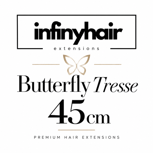 Diamond Butterfly Tresse / Weft - 45cm - 50g - Volumentressen