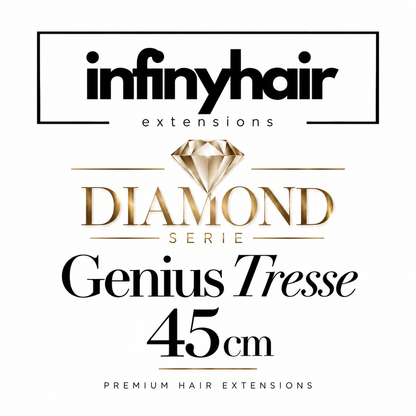 Diamond Genius Tresse / Weft - 45cm - 60g - Volumentressen