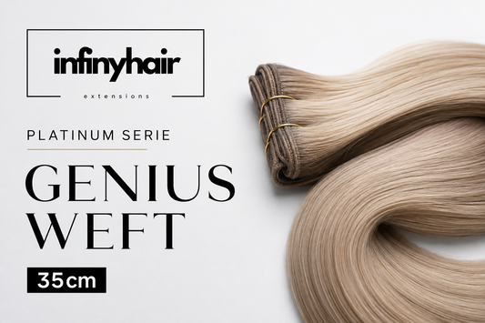 infinyhair Platinum Premium Genius Tresse 35cm - 50g - 80cm breit