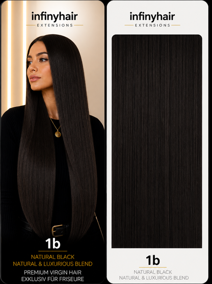 infinyhair Platinum Premium Butterfly Tresse 55cm - 100g - 80cm breit