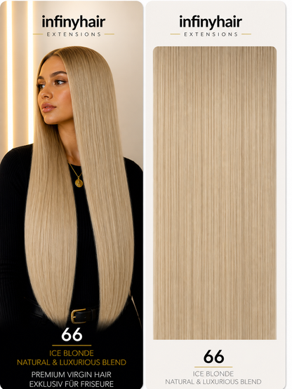 infinyhair Platinum Premium Butterfly Tresse 55cm - 100g - 80cm breit