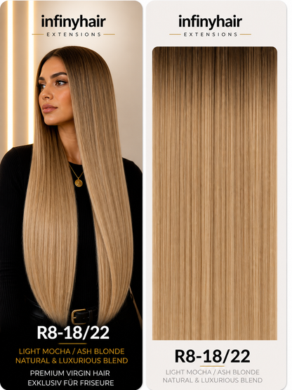 infinyhair Platinum Premium Butterfly Tresse 55cm - 100g - 80cm breit