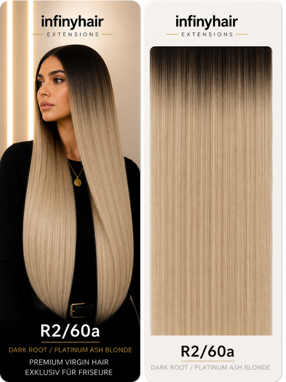 infinyhair Platinum Premium Butterfly Tresse 55cm - 100g - 80cm breit