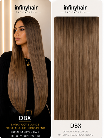 infinyhair Platinum Premium Butterfly Tresse 55cm - 100g - 80cm breit