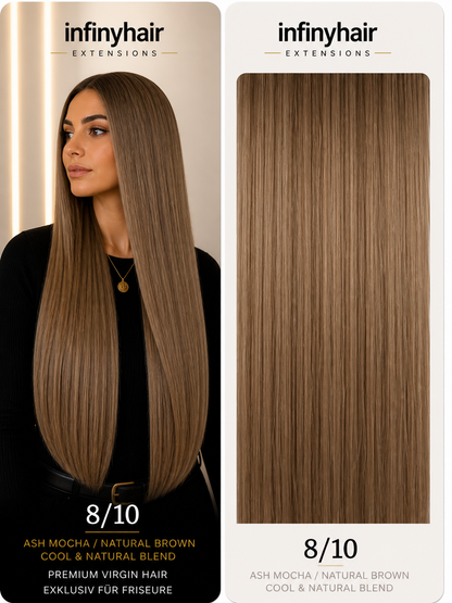 infinyhair Platinum Premium Butterfly Tresse 55cm - 100g - 80cm breit