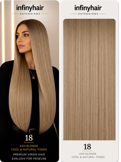 infinyhair Platinum Premium Butterfly Tresse 55cm - 100g - 80cm breit