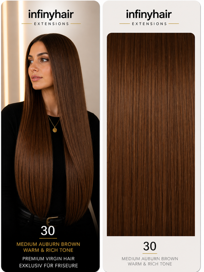 infinyhair Platinum Premium Butterfly Tresse 55cm - 100g - 80cm breit