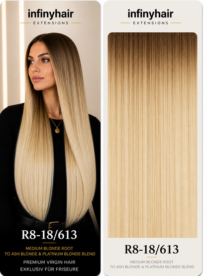 infinyhair Platinum Premium Butterfly Tresse 55cm - 100g - 80cm breit