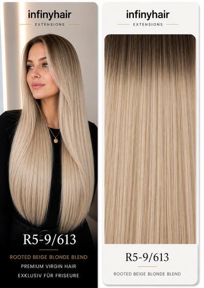infinyhair Platinum Premium Butterfly Tresse 55cm - 100g - 80cm breit